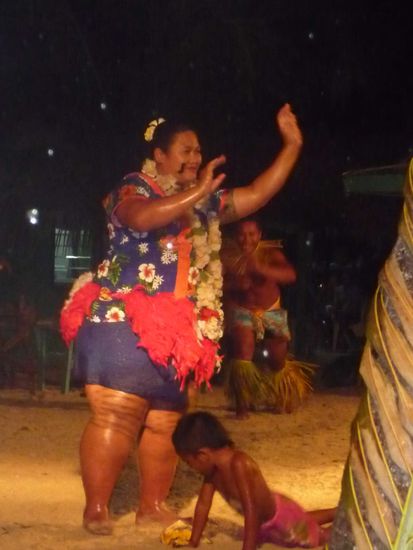 Big is beautiful in Polynesien.