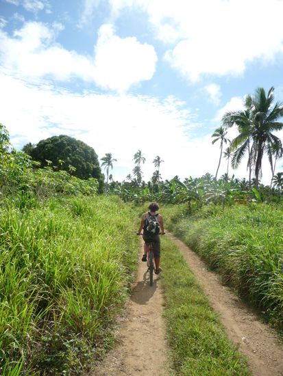 Warum bekommt Manu eigentlich immer das rosa Maedchenrad mit Koerbchen 