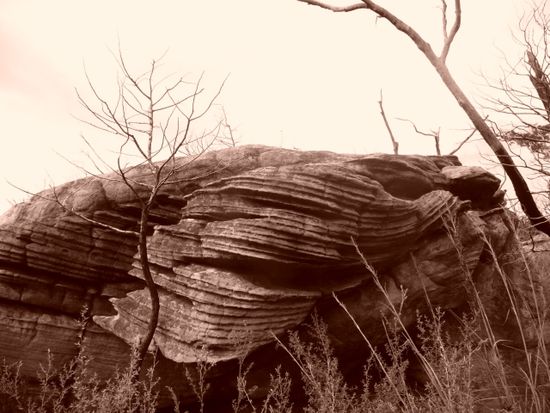 Die Felsen rufen schon wieder: "kletter mich".