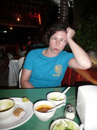 Und der Kellner sagte noch: Picante!