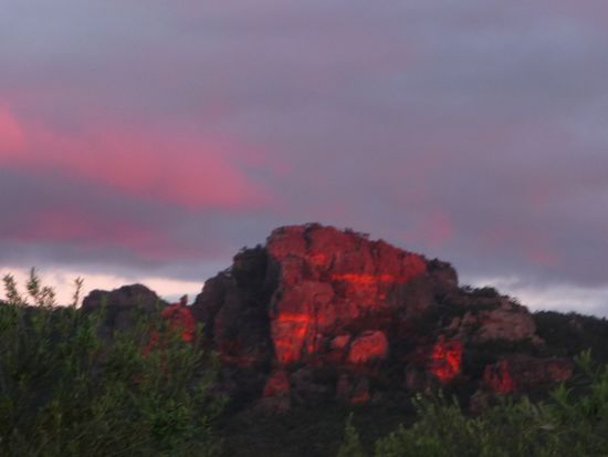 Northern Grampians im Abendrot