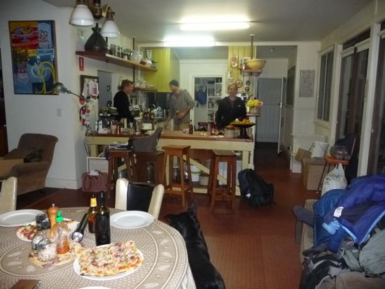 Rob, Rich und Sylvie beim köcheln
