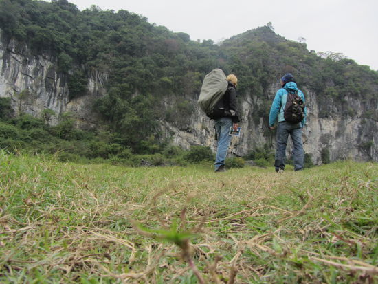 Erstmal orientieren, dann nix wie hoch!