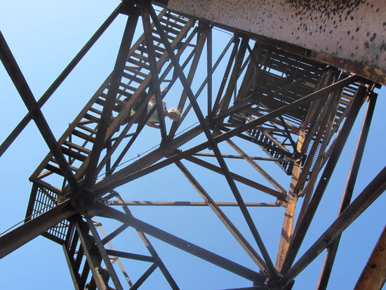 Aussichtsplattform im Nationalpark. Und was gibt es da zu sehen? ...