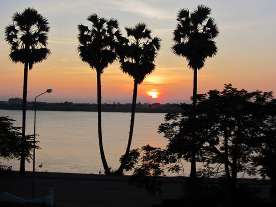 Blick nach Thailand