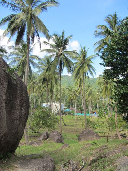 Boulderfelsen auf Koh Tao