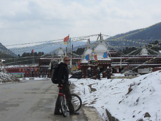 Die Nähe zu Tibet ist überall sichtbar