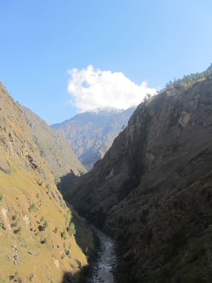 Nichts als Berge und Wasser...