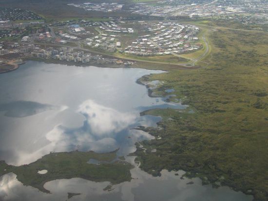 Reykjavík von oben