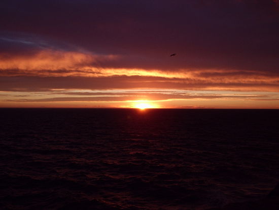 ein wundervoller Sonnenuntergang