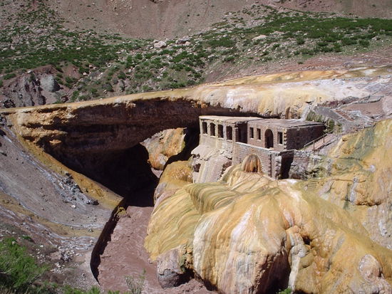 Puente del Inca + ehemaliges Hotel