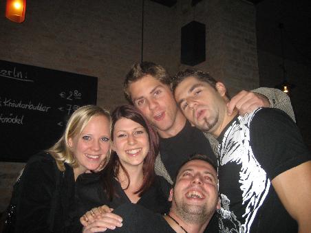 (v.l.: Lisi, Monika, Lukas, Andreas und ich)