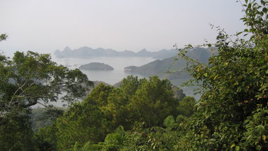 Aussicht auf der Wanderung