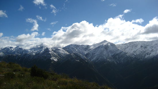 Das ist der Ausblick auf die andere Seite des Berges...