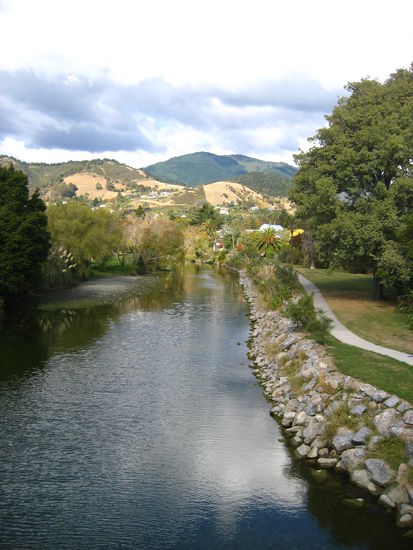 ein kleiner Fluss in Nelson