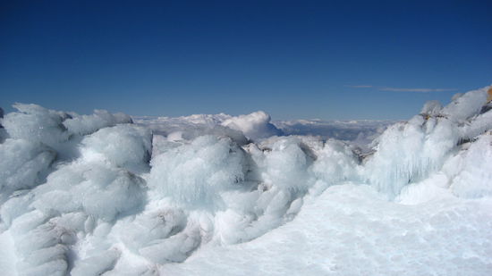Die Eisformationen waren ein Hammer!