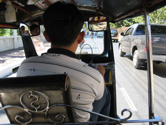 Am Tag davor die Tuk Tuk Fahrt zum Zoo