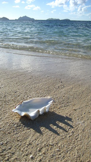 Sunset beach auf Mana