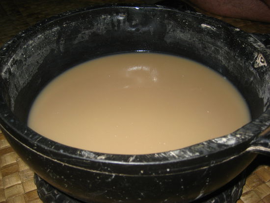 natuerlich gabs auch wieder Kava "high tide", ich sag nur Neusiedler See, stimmt's?