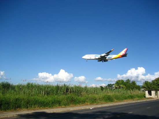 mein Flieger kommt auch schon an...
