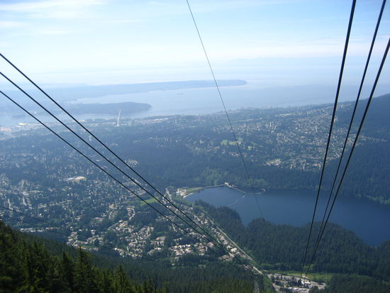 Blick vom Grouse Mountain