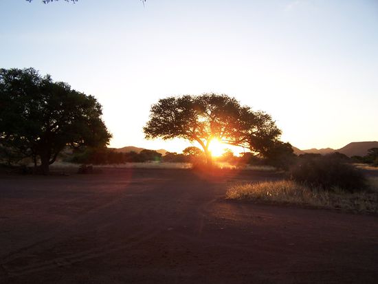 Ein herrlicher Sonnenuntergang !