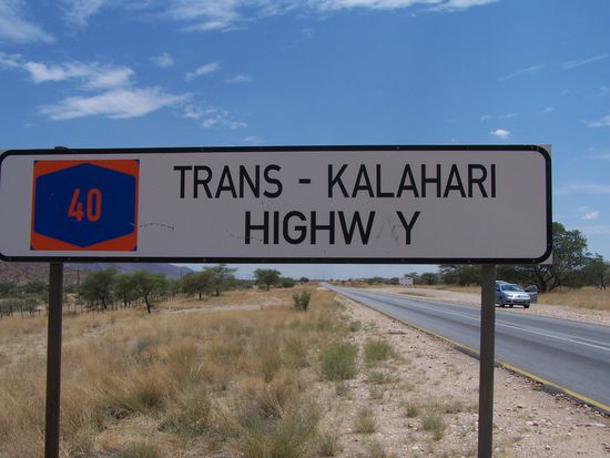 On the road again...