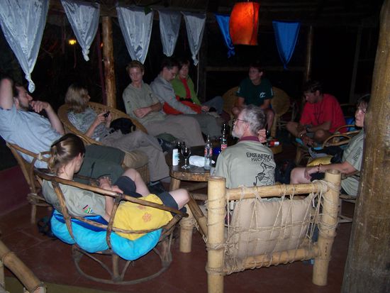 Der letzte Safari-Abend