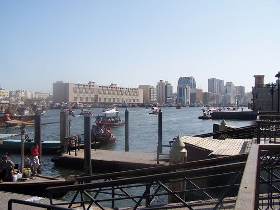 Abra-Anleger in Bur Dubai
