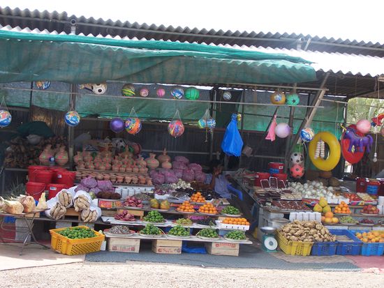 Marktstand in Dibba