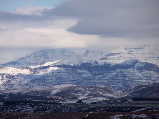 Nicht Alpen, nicht Himalaya, Drakensberge in Südafrika ! (Hey, das reimt sich sogar)