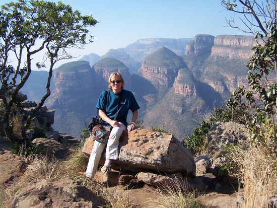 Three Rondavels - eines der Aushängeschilder Südafrikas.