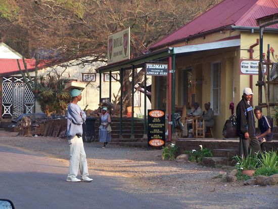 Hauptstraße von Pilgrim´s Rest