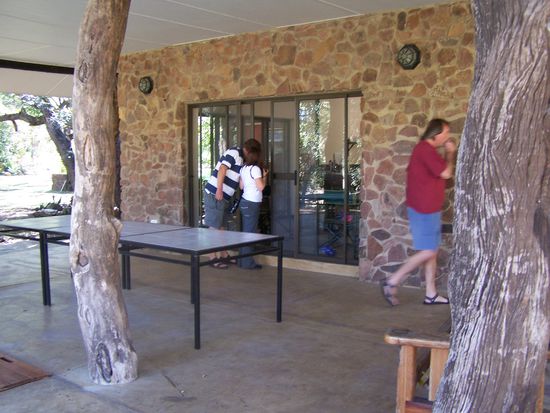 Besichtigung der Nachbar-Lodge