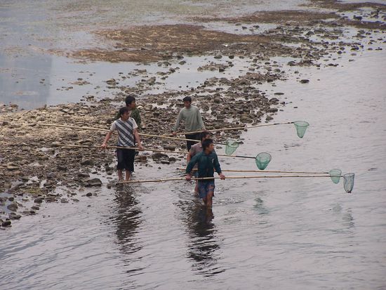 Betteln mit Ketschern