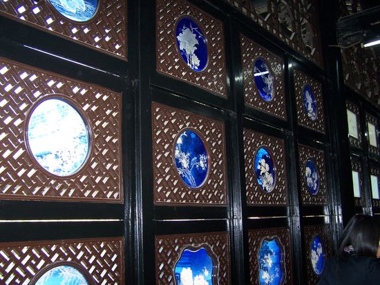 Glasverzierungen - sehr hübsch !