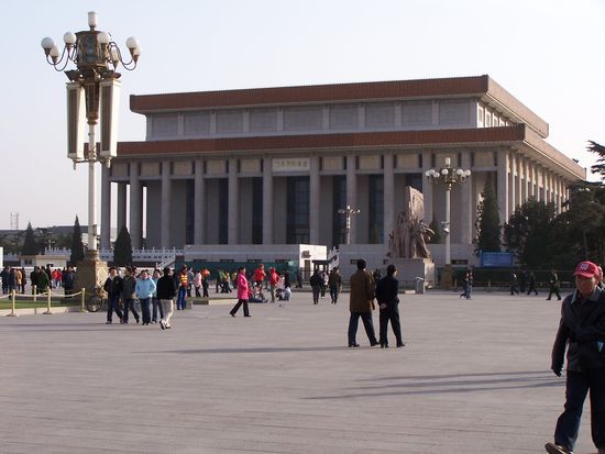 Mao-Mauseoleum - leider geschlossen, ich weiß bis heute nicht, warum.