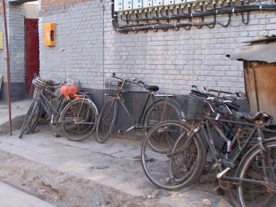 Ein typischer Anblick in den Hutong