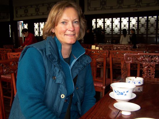 Bei einer Tasse Jasmintee Kräfte sammeln...