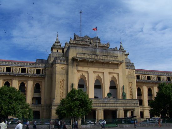 Koloniales Erbe - das Rathaus