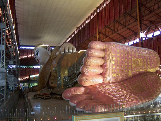 Chaukhtatgyi Pagode - ein Zungenbrecher !