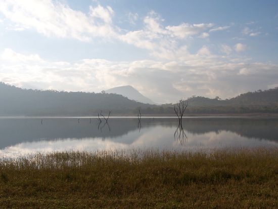 Abseits der Küste - aber ebenfalls wieder eine Traumkulisse !!!