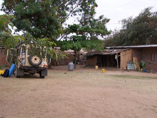 Seeehr einfaches, aber multi-nettes camp in Tete !