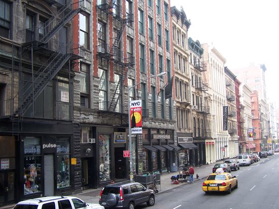 Die typischen Feuertreppen