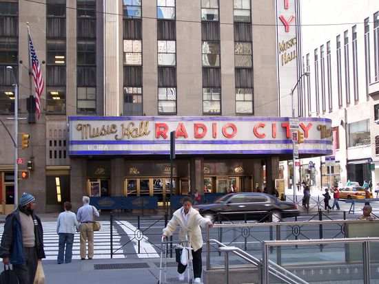 Einen Abstecher zur legendären Radio City Music Hall machte ich auch noch.