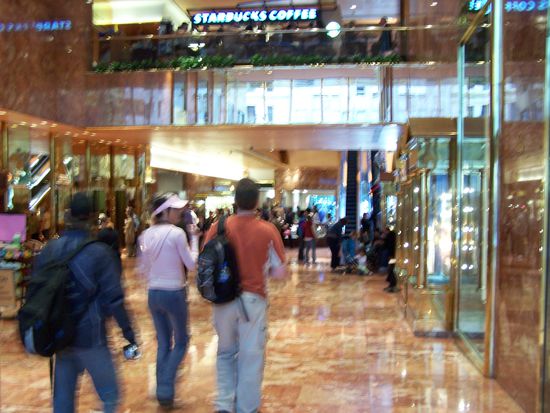 Glamour im Trump Tower