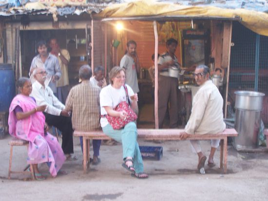 Aber erstmal ein Glas Chai...