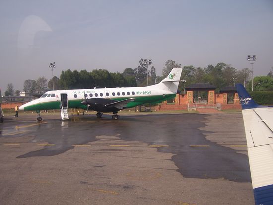 Die Konkurrenz von Yeti Airlines sieht aber auch nicht schlechter aus...