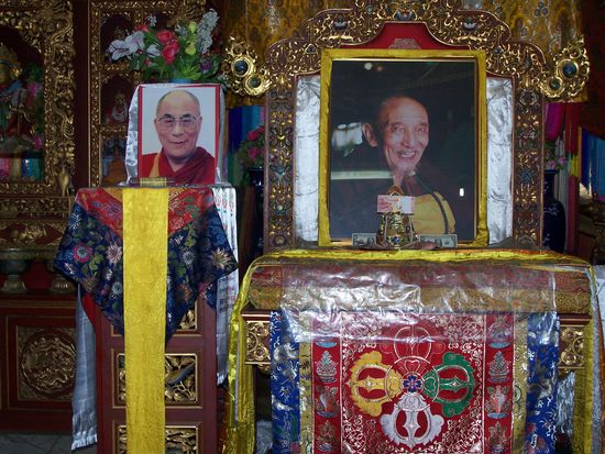 In einem tibetischen Kloster