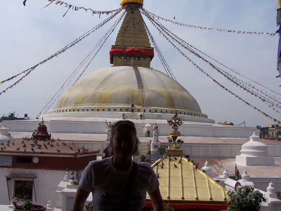 Mich schüttelt der Buddha auf meinem T-Shirt !